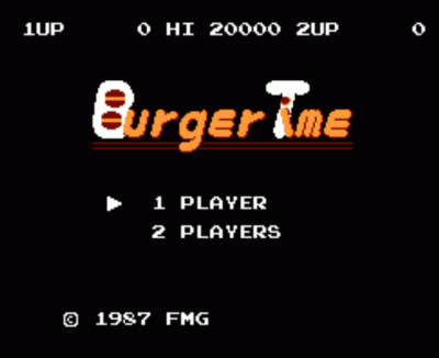 Burger Time (Japan) Nintendo GAME ROM ISO